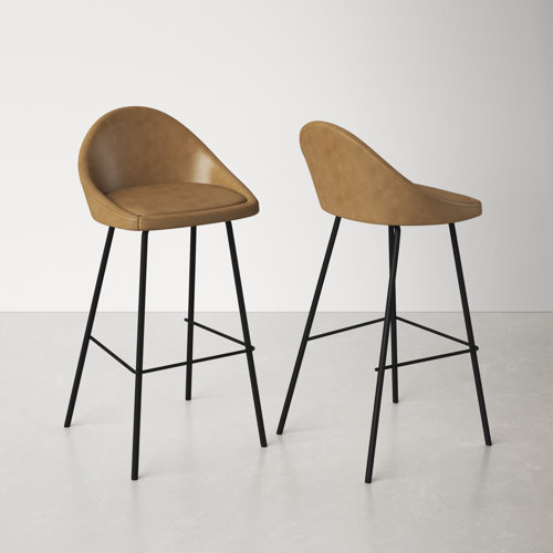 Katelynn Upholstered Bar & Counter Stool & Reviews AllModern